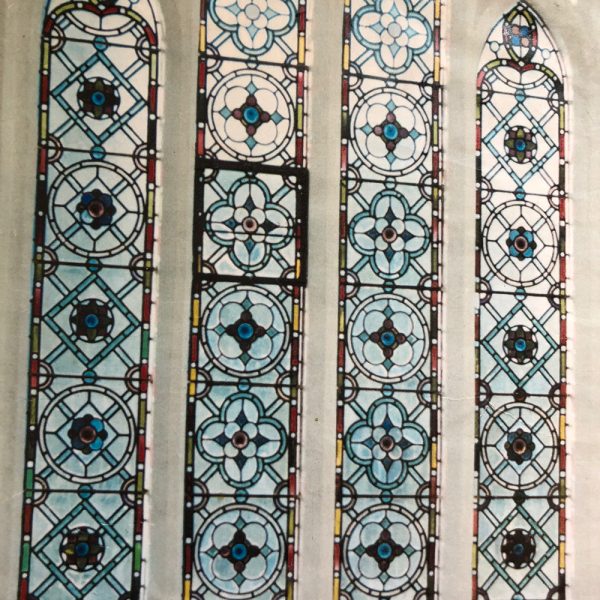 Geometric design-church window