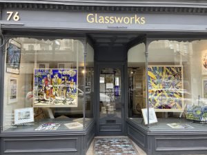 The front of the Glassworks Gallery