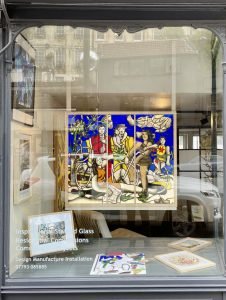 The Glassworks Gallery - Works in the window