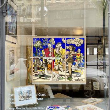 The Glassworks Gallery - Works in the window